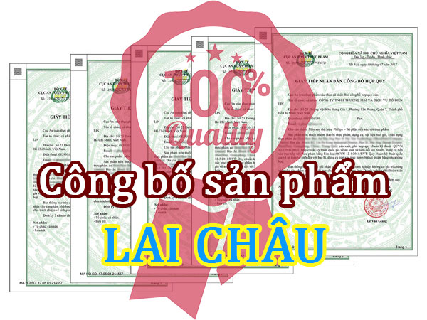Dịch vụ Công bố, Tự công bố sản phẩm uy tín ở Lai Châu